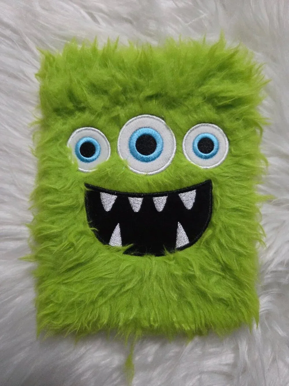 Fuzzy Monster Notebook Set